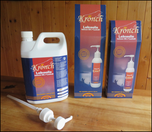 KRONCH Lachsoel von Henne Pet Food