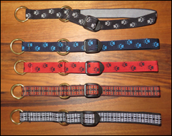 Halsband mit Zugstop, schmal
